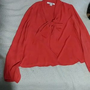 Forever 21 red blouse
